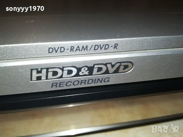 panasonic DMR-E100HEG-MADE IN JAPAN-hdd//dvd recorder 0411231015, снимка 9 - Плейъри, домашно кино, прожектори - 42847924