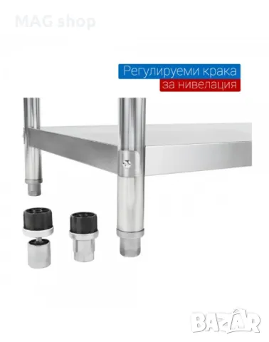 Рафт Надстройка Стелаж за работна маса РАЗЛИЧНИ МОДЕЛИ стилаж за маси, снимка 6 - Стелажи и щандове - 49844438