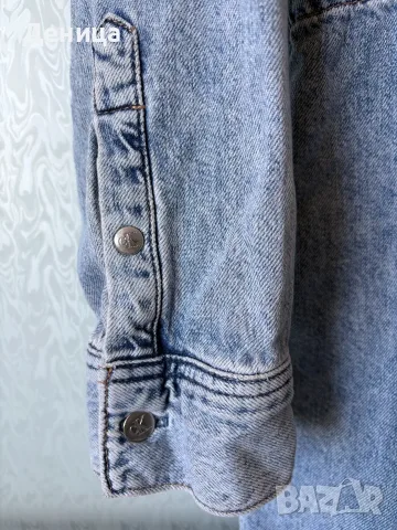 Calvin Klein Jeans Рокля тип дънкова риза  (Размер M / Oversize), снимка 5 - Рокли - 56319803