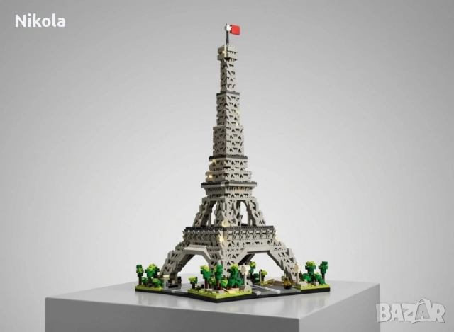 Architecture Айфелова кула лего конструктор  – 2000+ части, снимка 2 - Образователни игри - 53994927