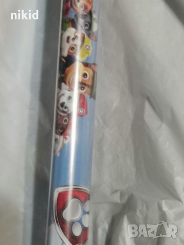 Пес Патрул Paw Pes Patrol опаковъчна хартия за подарък подаръци ролка, снимка 2 - Други - 35615894