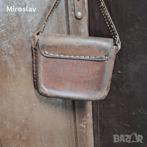 стара кожена чанта , снимка 4 - Чанти - 54151312