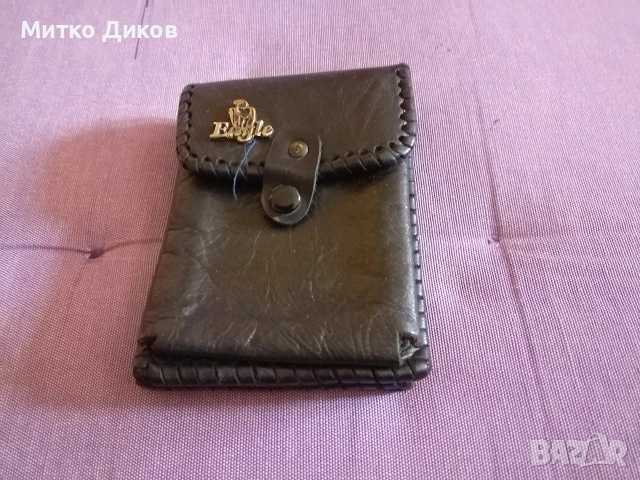 Калъвче за колан за документи пари и други марково на Eagle ест. кожа с много прегради 80х 115 мм