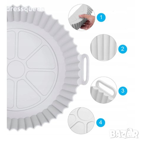 3918 Силиконова форма за печене в еър фрайър, снимка 10 - Други - 44238312