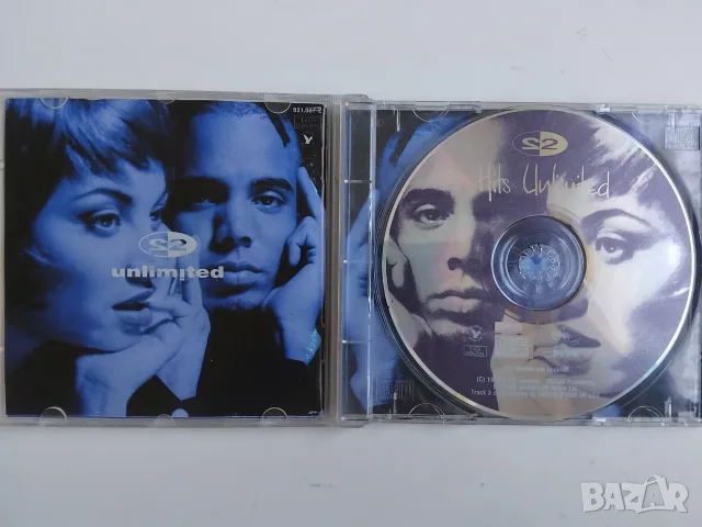 2 Unlimited ‎– Hits Unlimited - оригинален диск БГ издание Krancler Music, снимка 2 - CD дискове - 56340776