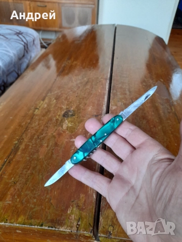 Стар джобен нож,ножче,ножка #142, снимка 4 - Други ценни предмети - 51881564