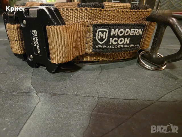 Оригинален професионален K9 нашийник Modern Icon Rigid Collar - 5 см, снимка 6 - За кучета - 55994648