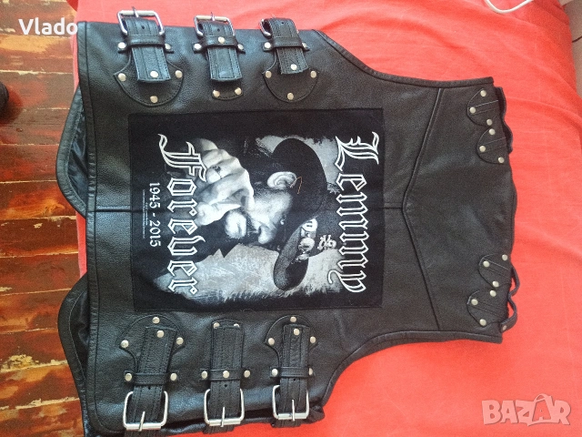 Рокерски елек неупотребяван, снимка 3 - Якета - 53071266