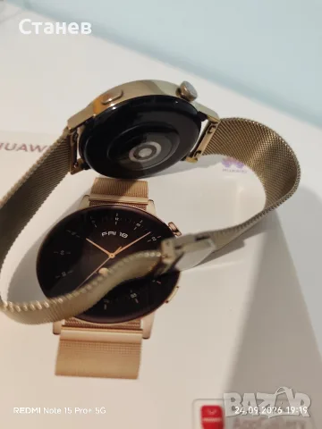 Huawei watch GT 3/42, снимка 4 - Смарт часовници - 56216288
