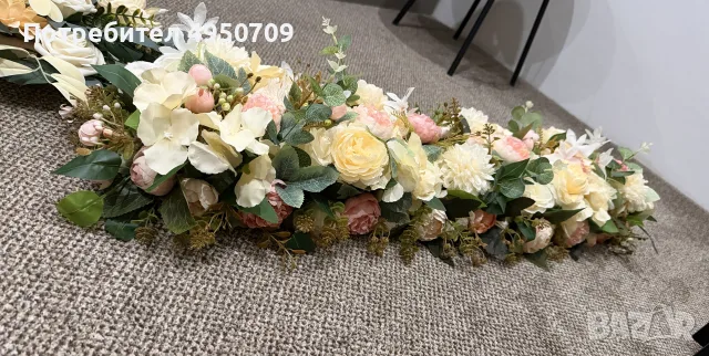 Украса за сватба, снимка 3 - Декорация - 56092645
