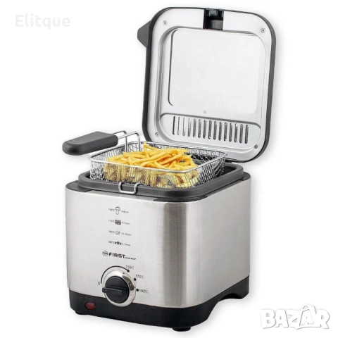 Фритюрник с вместимост 1,5 литра, мощност 900 W FIRST, снимка 5 - Друга електроника - 52854850