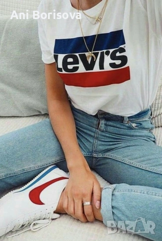 Маркови тениски дамски и мъжки Nike Adidas CK Puma Levi’s The North Face, снимка 14 - Тениски - 54248901