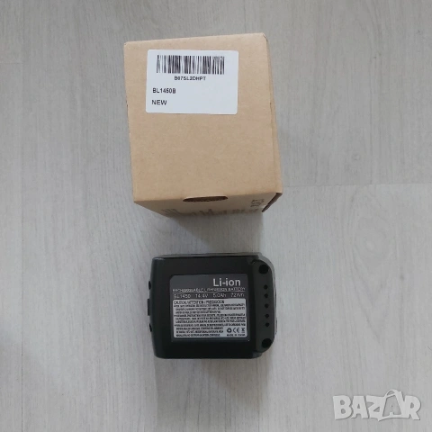 Нова Батерия 14.4V 5.0Ah Li-ion BL1450 за Makita (Макита) – Висок Капацитет