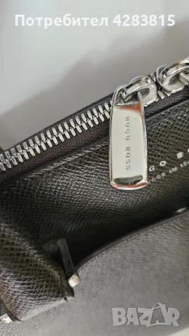 HUGO BOSS  бизнес чанта за лаптоп , снимка 3 - Чанти - 50298360