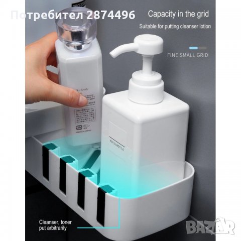 2699 Практична разгъваща се ъглова и стандартна етажерка за баня, снимка 2 - Други стоки за дома - 35343065