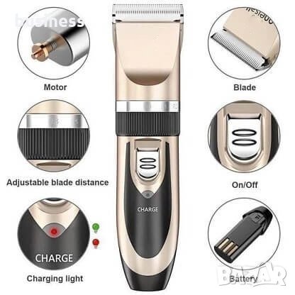 Безжична машинка за подстригване на кучета и котки Р2, снимка 3 - За кучета - 31240940