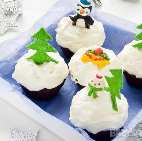 3 пингвина пингвин Силиконов молд форма за гипс смола фондан за декорация на торта , снимка 3 - Форми - 51853340
