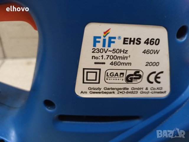 Електрически храсторез FIF EHS 400, снимка 3 - Градинска техника - 31676890