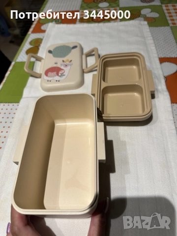 Кутийка за храна, на 2 нива, снимка 2 - Други - 55879032