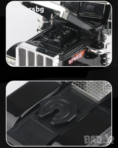 Американски влекач 1:24 , снимка 2 - Колекции - 54222392