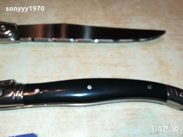 laguiole black-2 ножа france-made in France 🇫🇷 0312211659, снимка 9 - Колекции - 35018283
