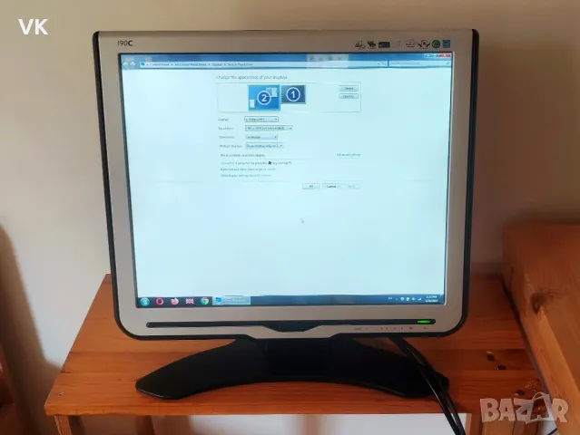 Монитор PHILIPS 190C - ТОП състояние!, снимка 4 - Монитори - 49676703