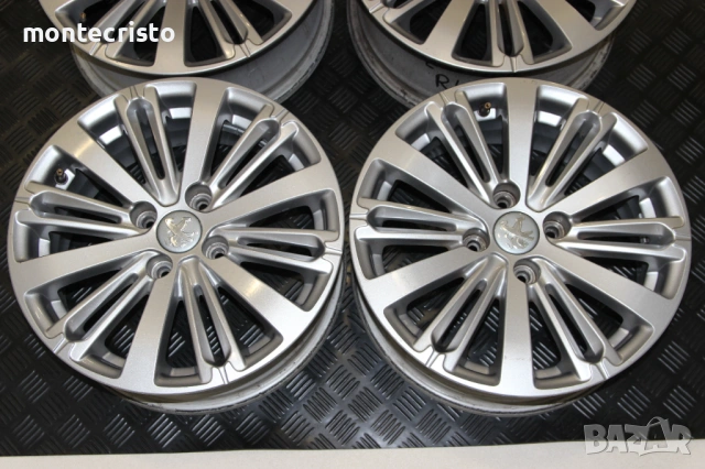 Алуминиеви джанти Peugeot 208 (2012-2019г.) 16 цола / 4x108 65.1 Пежо 208 / 9808137577, снимка 5 - Гуми и джанти - 53933561