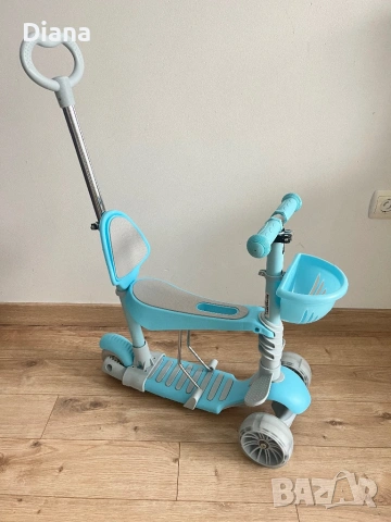 Детска тротинетка 5в1, снимка 4 - Детски велосипеди, триколки и коли - 54355000