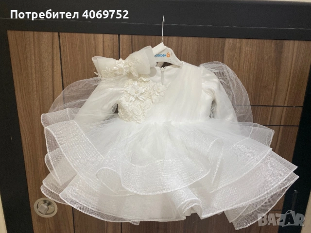 Рокли за мама и бебе М-1 год, снимка 7 - Бебешки рокли - 53369424