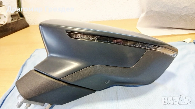 Ляво прибиращо се огледало за SEAT Leon / Сеат Леон (2017-2020), снимка 3 - Части - 53255949