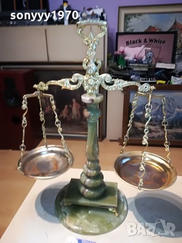 КИЧОЗНА ВЕЗНА-ЗЛАТО/МРАМОР-ВНОС ГЕРМАНИЯ 0708212125, снимка 3 - Антикварни и старинни предмети - 33753206