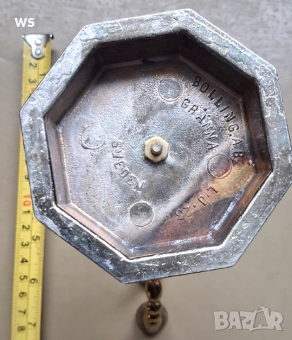 Еврейски свещник - Менора, снимка 3 - Антикварни и старинни предмети - 53905449