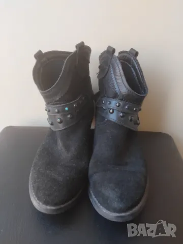 Луксозни дамски боти естествена кожа, снимка 6 - Дамски боти - 48984369