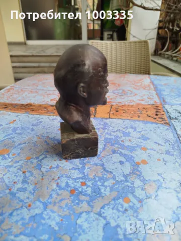 Метален бюст на Ленин , снимка 4 - Колекции - 49760138
