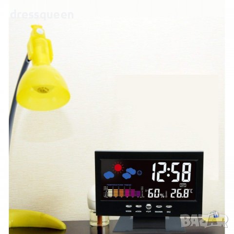 8082 Настолен часовник с голям дисплей, снимка 9 - Други стоки за дома - 37357997