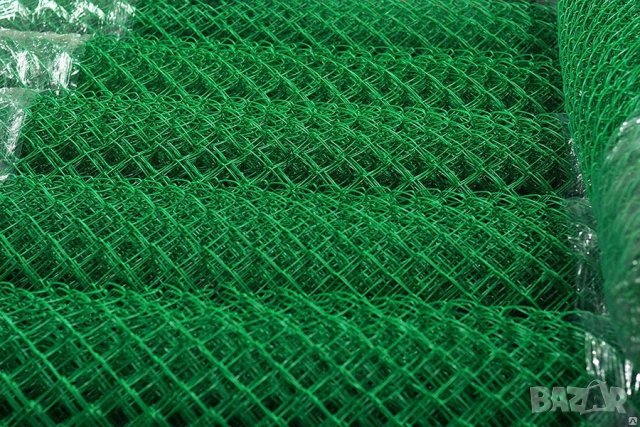 Зелена МРЕЖА с ПВЦ ПЛЕТЕНА от ПРОИЗВОДИТЕЛ оградни мрежи с PVC-покритие в различни цветове., снимка 3 - Други ремонти - 42636613