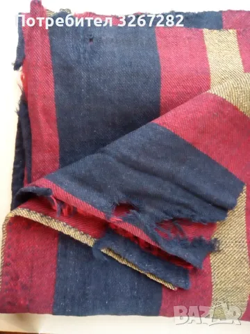 Черга,Селска,Ръчно Тъкана, Вълна, Кюстендилско, снимка 4 - Антикварни и старинни предмети - 48219263