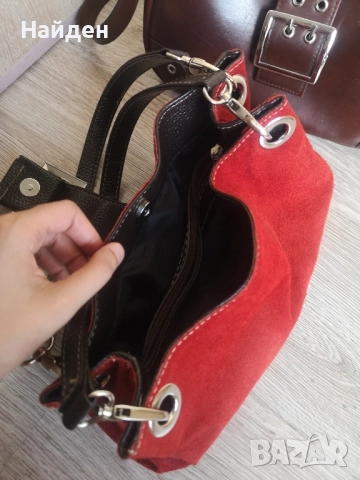Дамски кожени чанти , снимка 5 - Чанти - 51645163