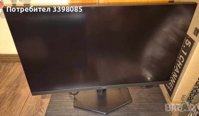 Gaming монитор AOC Q27G42ZE нов, снимка 2 - Монитори - 52895272