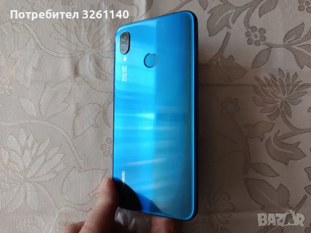 Продавам НЕРАЗЛИЧИМ ОТ НОВ HUAWEI P20 lite - уникално син цвят, снимка 3 - Huawei - 47667084