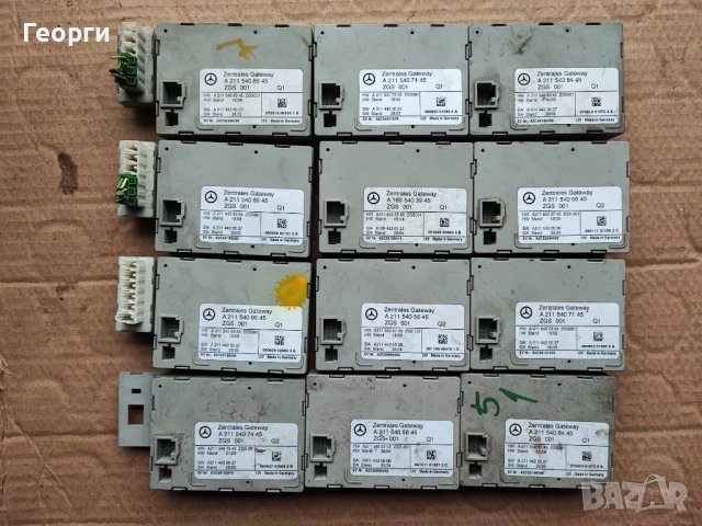 Модули модул за централно окачване имобилайзер от мерцедес , снимка 5 - Части - 39436573