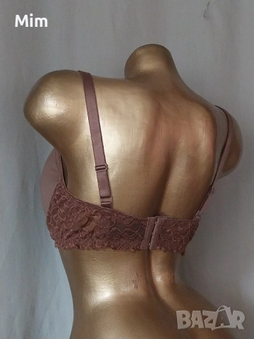 BODYFLIRT 85 E Сутиен в бордо и в кафяво, снимка 12 - Бельо - 51993597