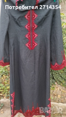 Стара дреха носия с  ръчно бродирани орнаменти , снимка 9 - Антикварни и старинни предмети - 51889559