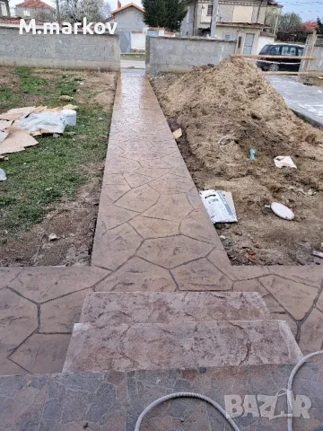 щампован бетон , снимка 7 - Други ремонти - 49274370