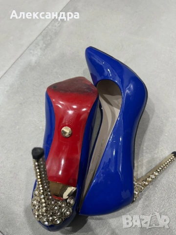 Лачени обувки, снимка 3 - Дамски елегантни обувки - 54139725