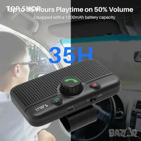 1Mii Bluetooth 5.3 високоговорител за кола, Hands-Free Bluetooth високоговорител