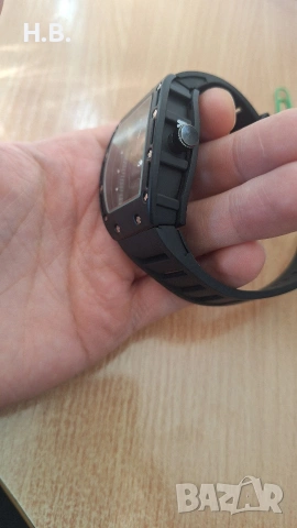 Часовник RM Skull кварц Black, снимка 2 - Мъжки - 54339687