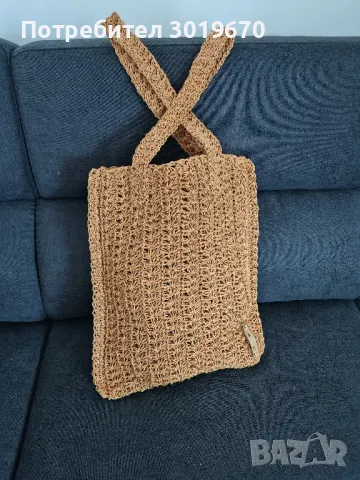плетена пазарска чанта