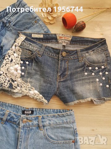 Дънчени панталонки#модерни#S размер, снимка 6 - Къси панталони и бермуди - 33859400