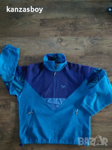 SALEWA VINTAGE FLEECE HALF ZIP MEDIUM - страхотен мъжки полар Л, снимка 4 - Спортни дрехи, екипи - 42797778